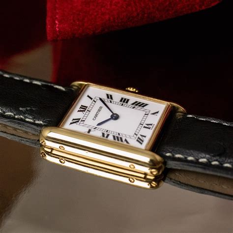 cartier tank louis vintage|cartier tank louis diamond.